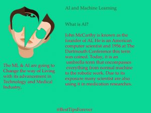 Prediction about AI and ML